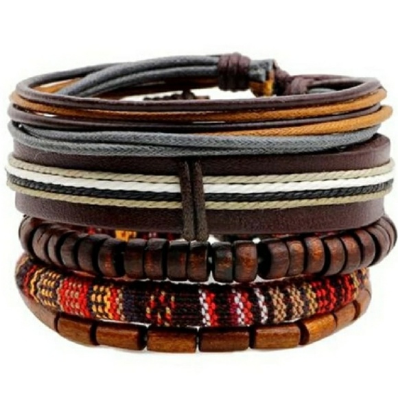 Handmade bracelets Jewelry - 🆕️😍Earthy multi layer bracelet set